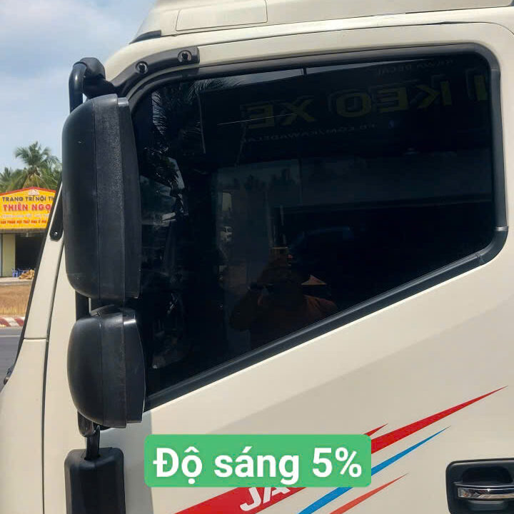 Dán Film cách nhiệt 2 cửa xe tải JAC 750 PLUS