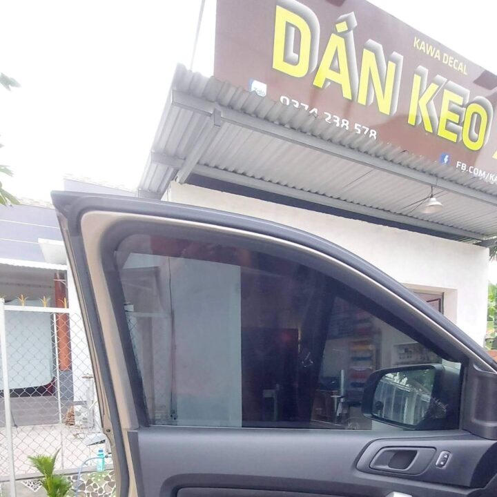 Dán Film cách nhiệt 2 cửa trước cho Ford Ranger